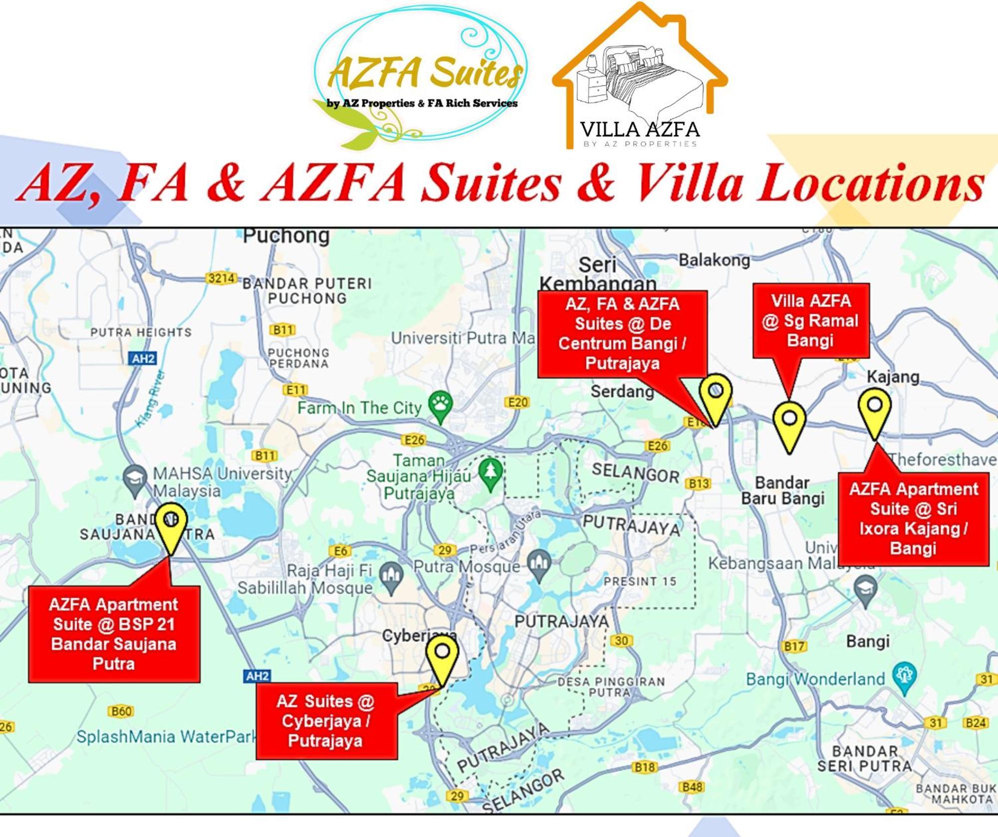 Azfa Duplex Suite At De Centrum Putrajaya Bangi Free Wifi Kajang Exterior foto